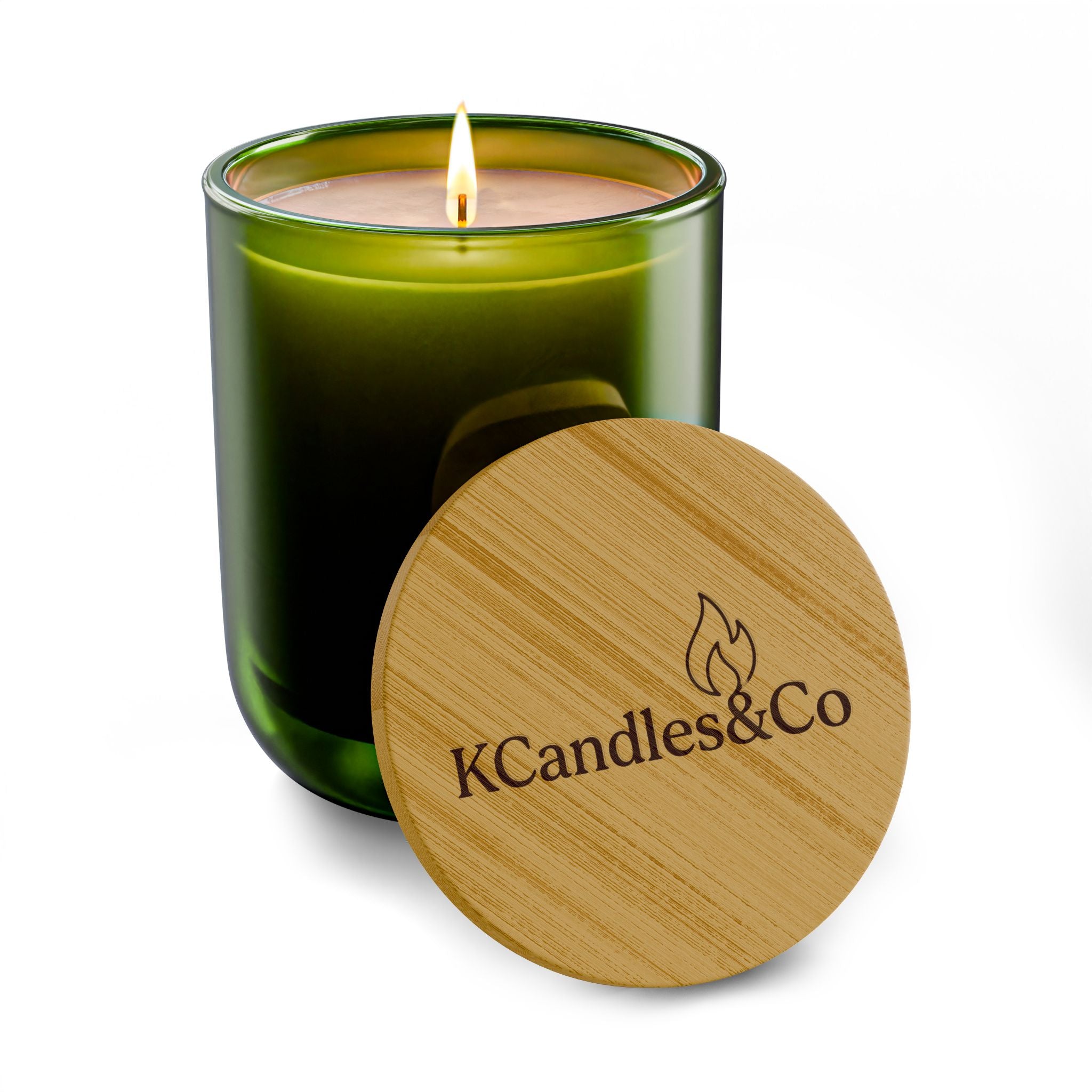 Engraved 14oz Scented Soy Candle — Bamboo Lid, Luxury Aromatherapy Gift