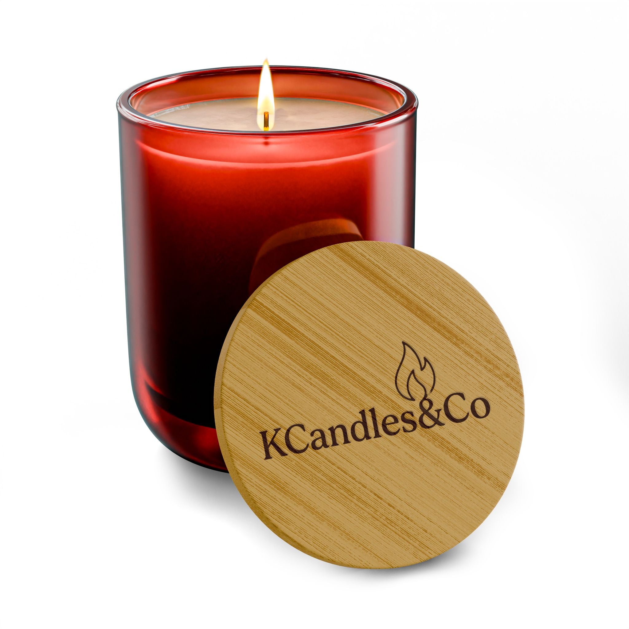 Engraved 14oz Scented Soy Candle — Bamboo Lid, Luxury Aromatherapy Gift