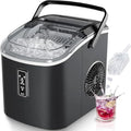 Ice Cube machine Small 9 dice in 6 Minutes Ready 12Kg/Day Self-cleaning Portable Ice Cream Machine With Handheld Basket And