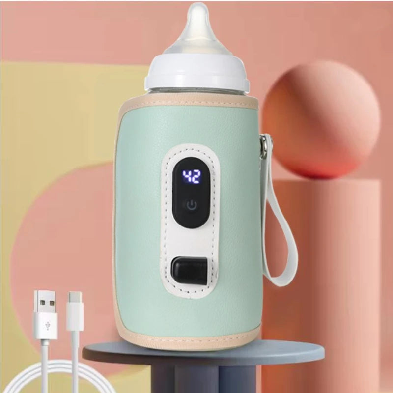 6000mAh Baby Bottle Warmer 6 Heat Level Multifunction Breast Milk Warmer Accurate Temperature Control Baby Bottle Heat