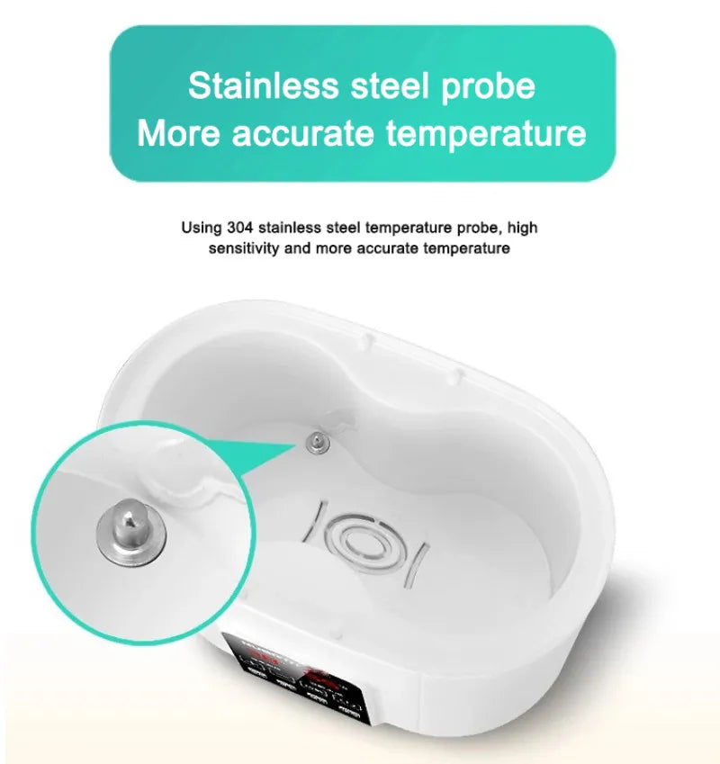 TINSOL Multi-function Baby Nursing Bottle Heater Sterilizer Fast Breast Milk Bottle Warmer with Accurate Temperature Control