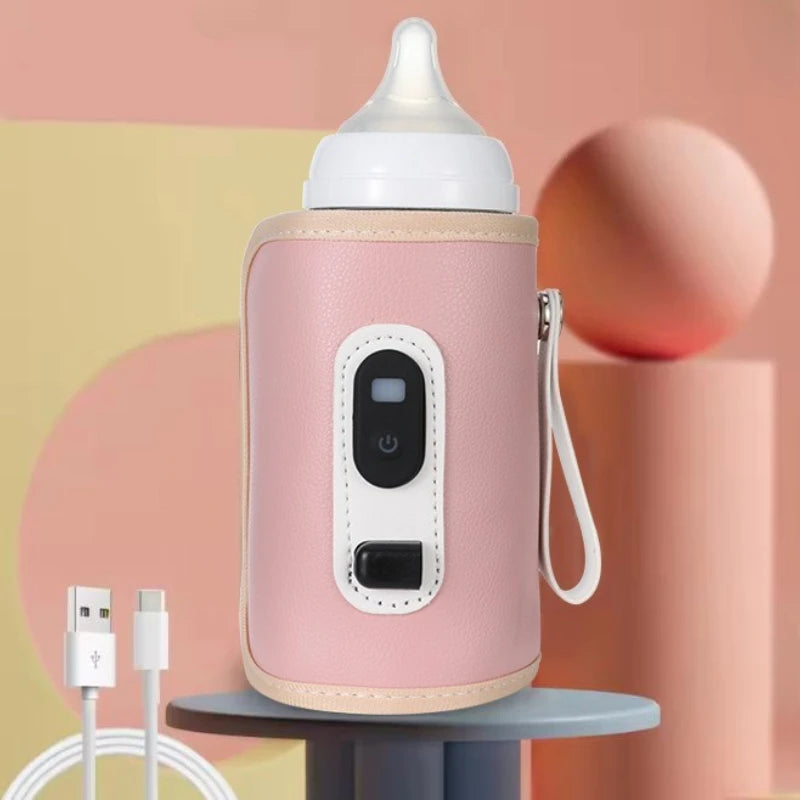 6000mAh Baby Bottle Warmer 6 Heat Level Multifunction Breast Milk Warmer Accurate Temperature Control Baby Bottle Heat