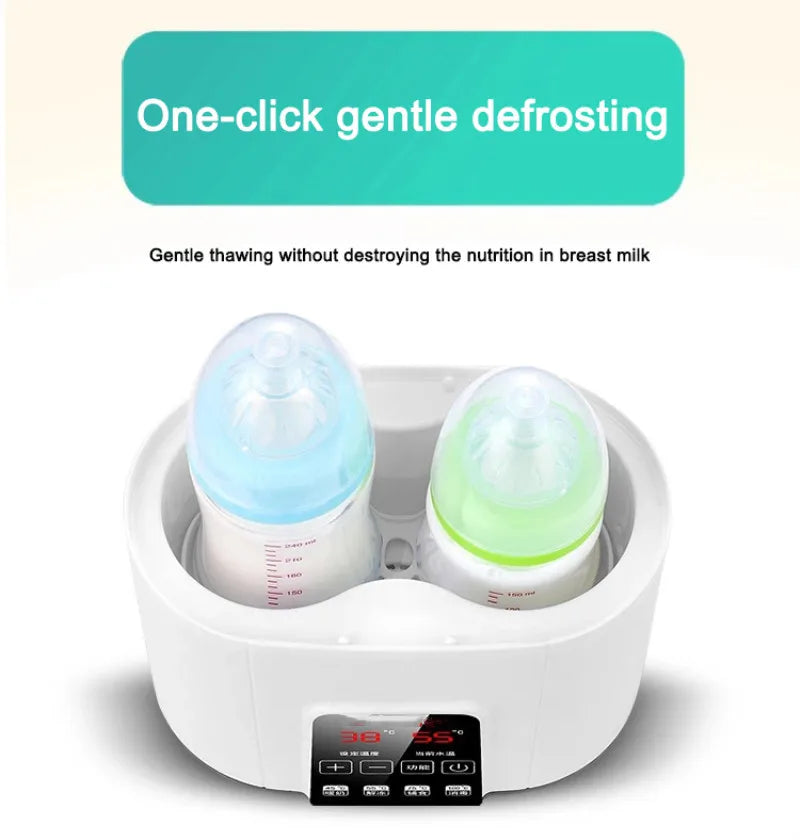 TINSOL Multi-function Baby Nursing Bottle Heater Sterilizer Fast Breast Milk Bottle Warmer with Accurate Temperature Control